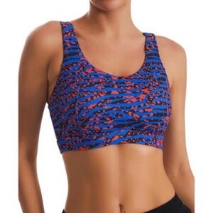 NWOT Patterned Sports Bra